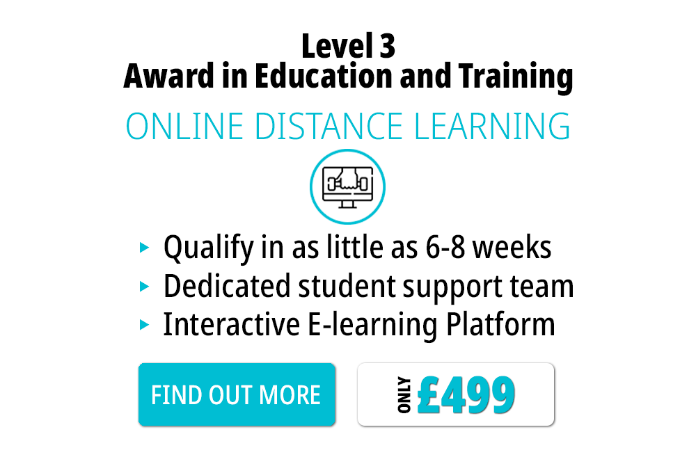 Level 3 Award in Education and Training