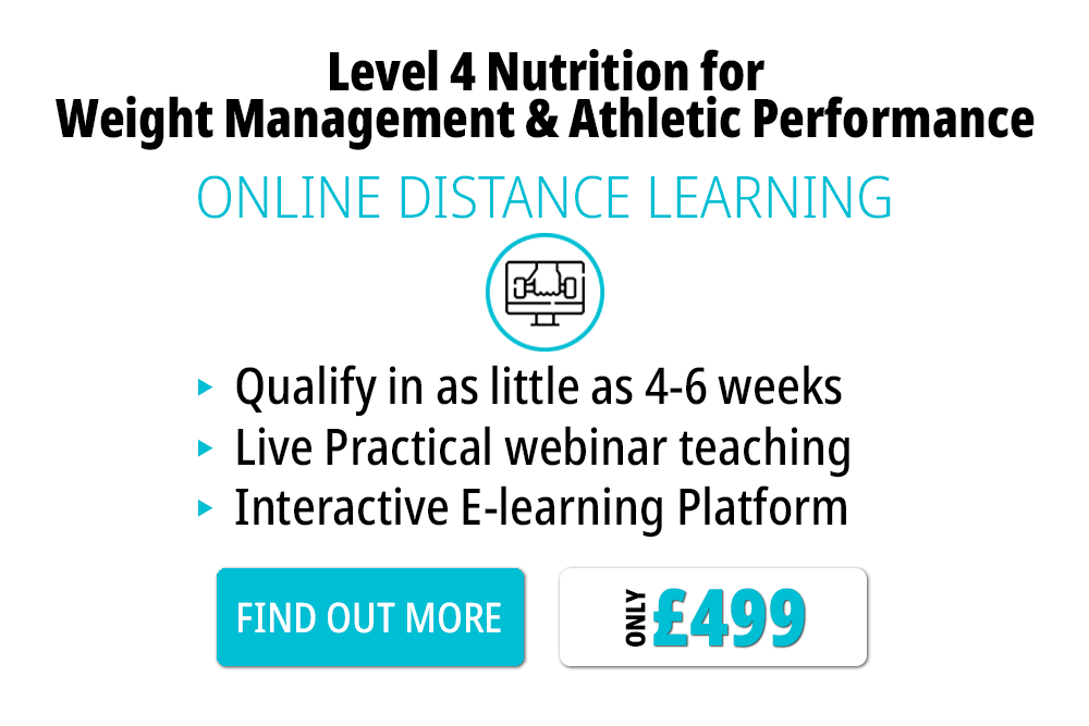 Level 4 Nutrition for Weight Management Athletic Performance